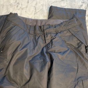 Gray ski pants